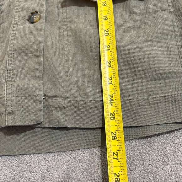 Marine Layer Zito Chore Coat in Olive Green Size Medium Linen Stars Moon - Picture 16 of 16